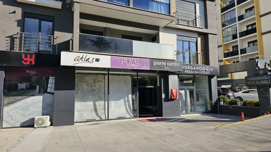 Isparta halı mağazası Yorgancıoğlu Koçal Halı — Atlas Royal Pierre Cardin bayi 01